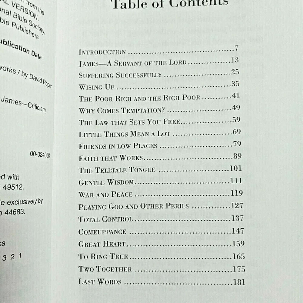 Growing Slowly Wise : Building a Faith That Works 2000 Book on Wisdom D. Roper